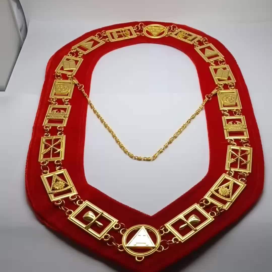 Wholesale Royal Arch Mark Master Metal Masonic Chain Collar Buy Royal