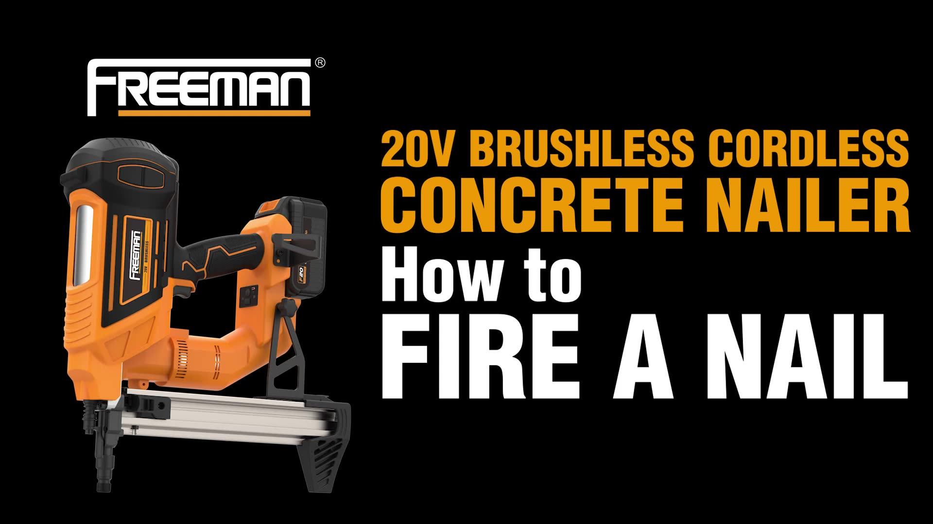 Freeman Ld40 20v Brushless Lithium Ion Battery Power Tools Electric