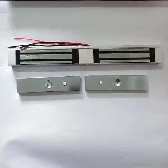 560kg 1200lbs Double Door Locks Sliding Glass Electric Smart Electronic Surface Mounted