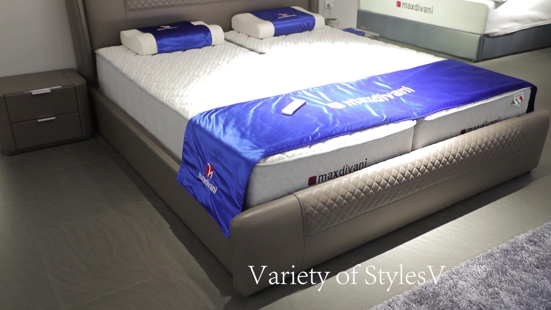 Factory supply king size adjustable bed for sale