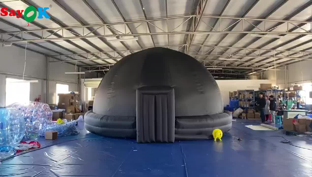 Giant 360 Degree Fulldome Inflatable Dome Home Projection