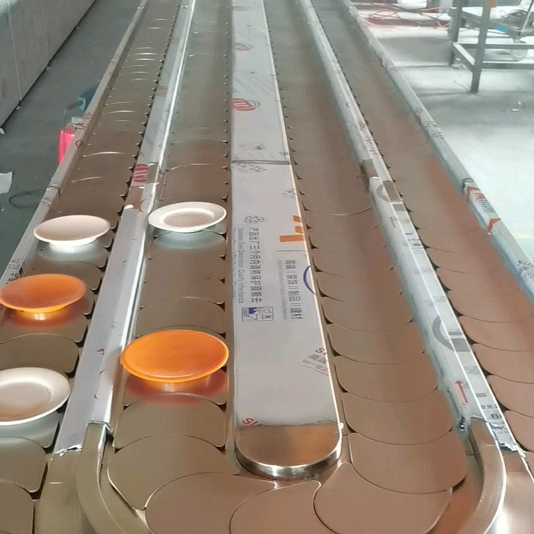 Sushi Conveyor Belt For Restaurant Customizable Stainless Steel Belt