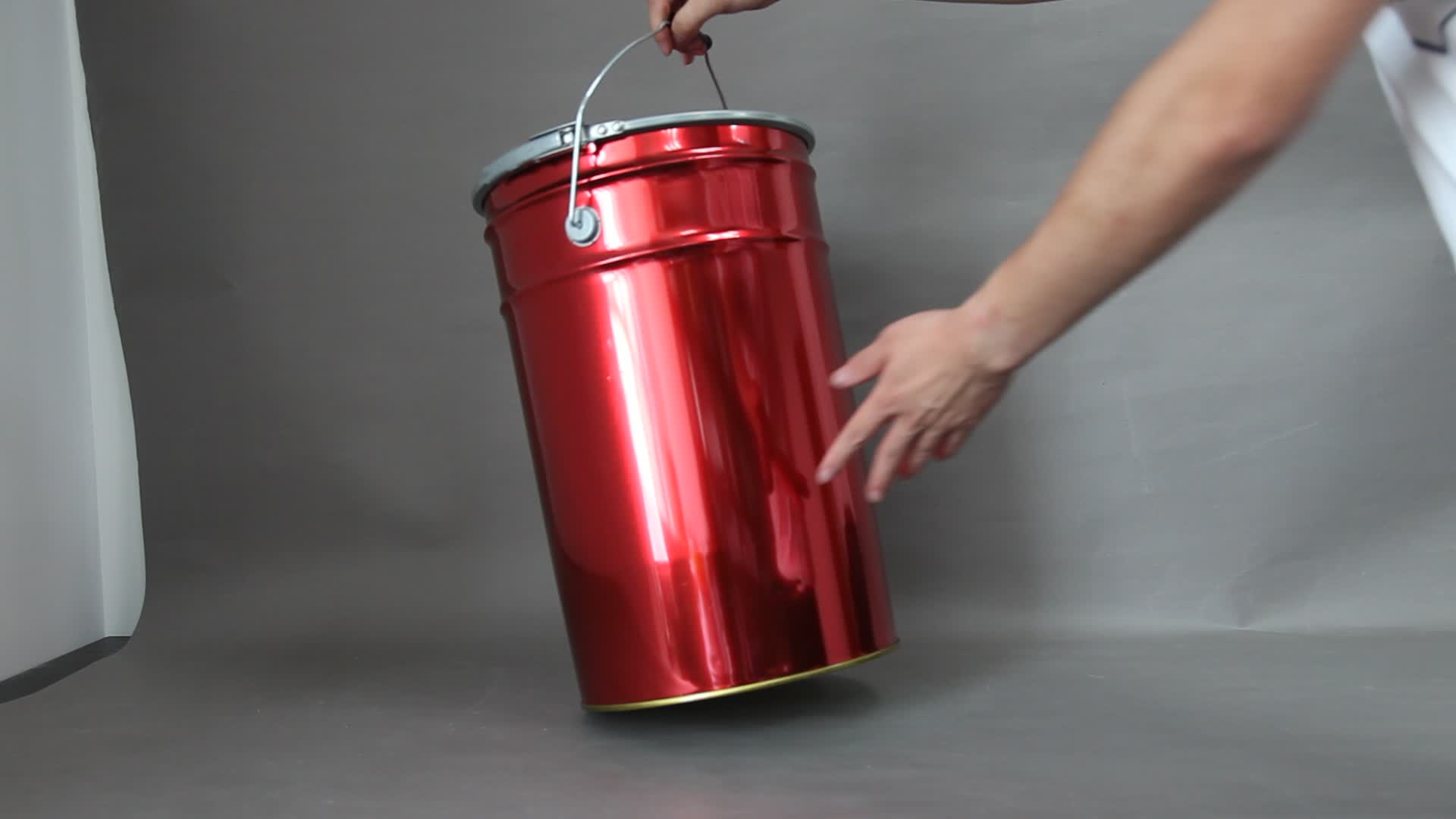 Download 20l Metal Tin Paint Pail Chemical Empty Container Buckets ...