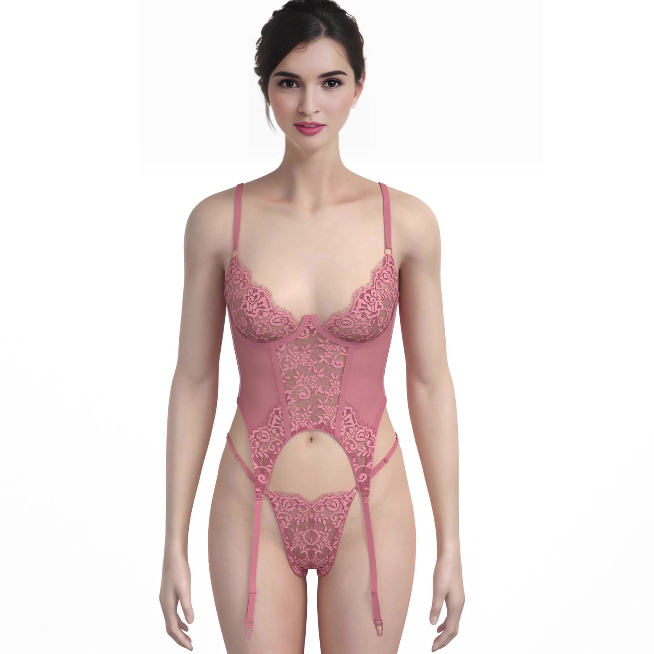 Lace Jumpsuit Women Sexy High Quality Bodysuit Fashion Gather
