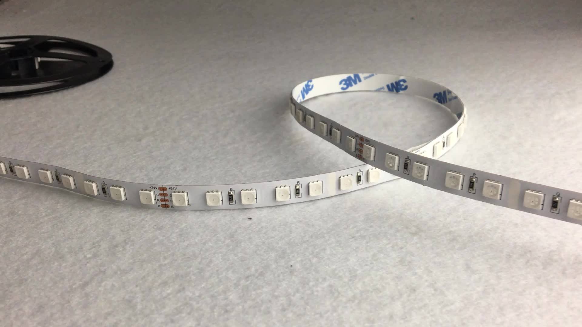 Ultra Slim 6mm Rgb Color Changing Led Light Strip Flexible Tape Strip