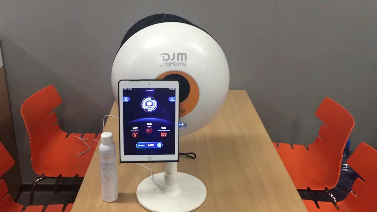 Portable 3d Face Skin Scanner Test Analyzer Machine For Beauty Salon