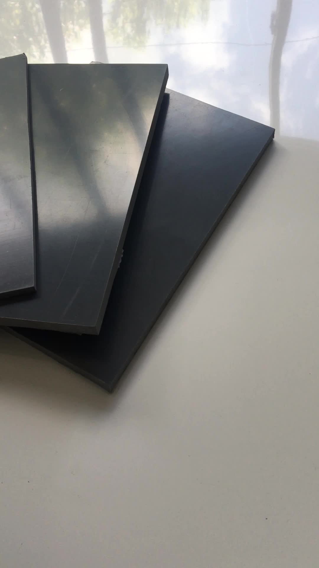 Sophisticated Technologies High Polished Light Grey Pvc Panel Board 1.5