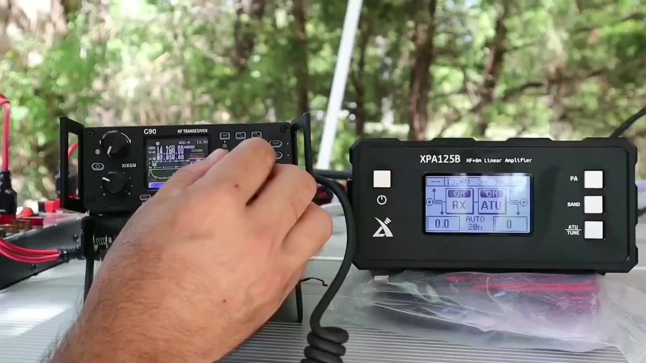 Xiegu Xpa 125 Xiegu Xpa125b Hf Linear Amplifier Ham Radio Rf Power Solid State Linear Amplifier