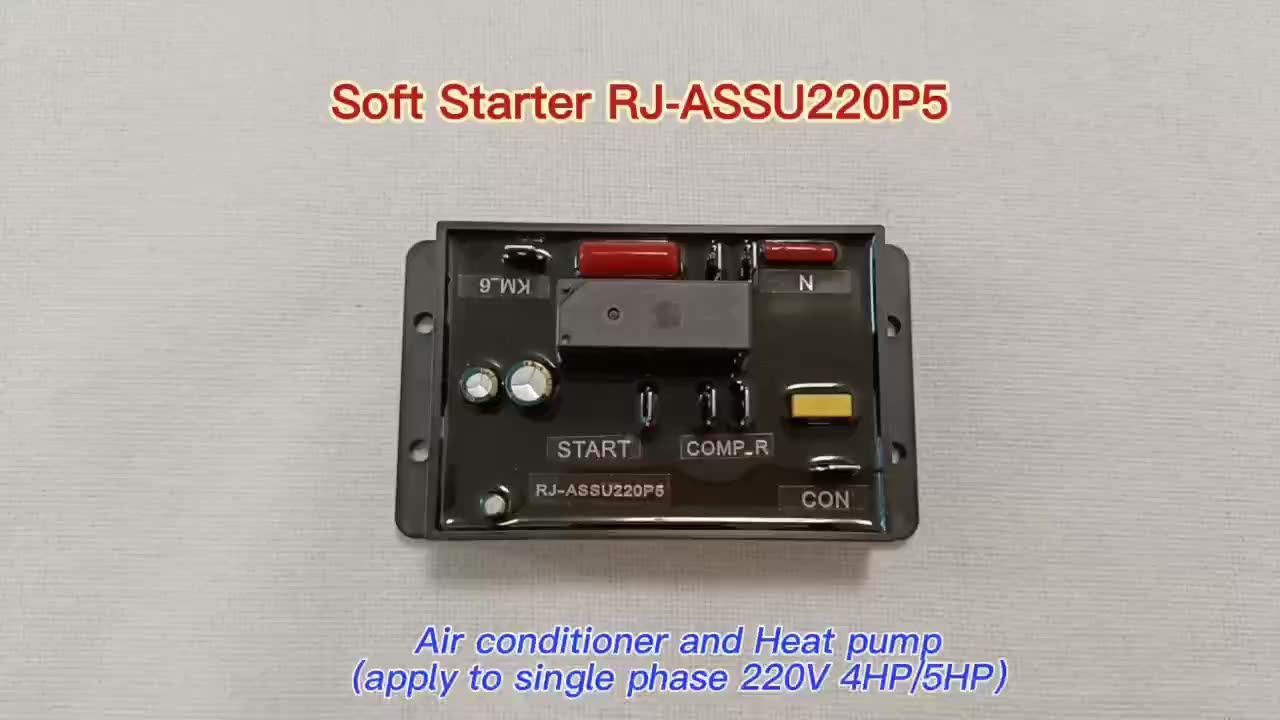 Single Phase Air Conditioning Soft Starter Rjassu220p5 For Air