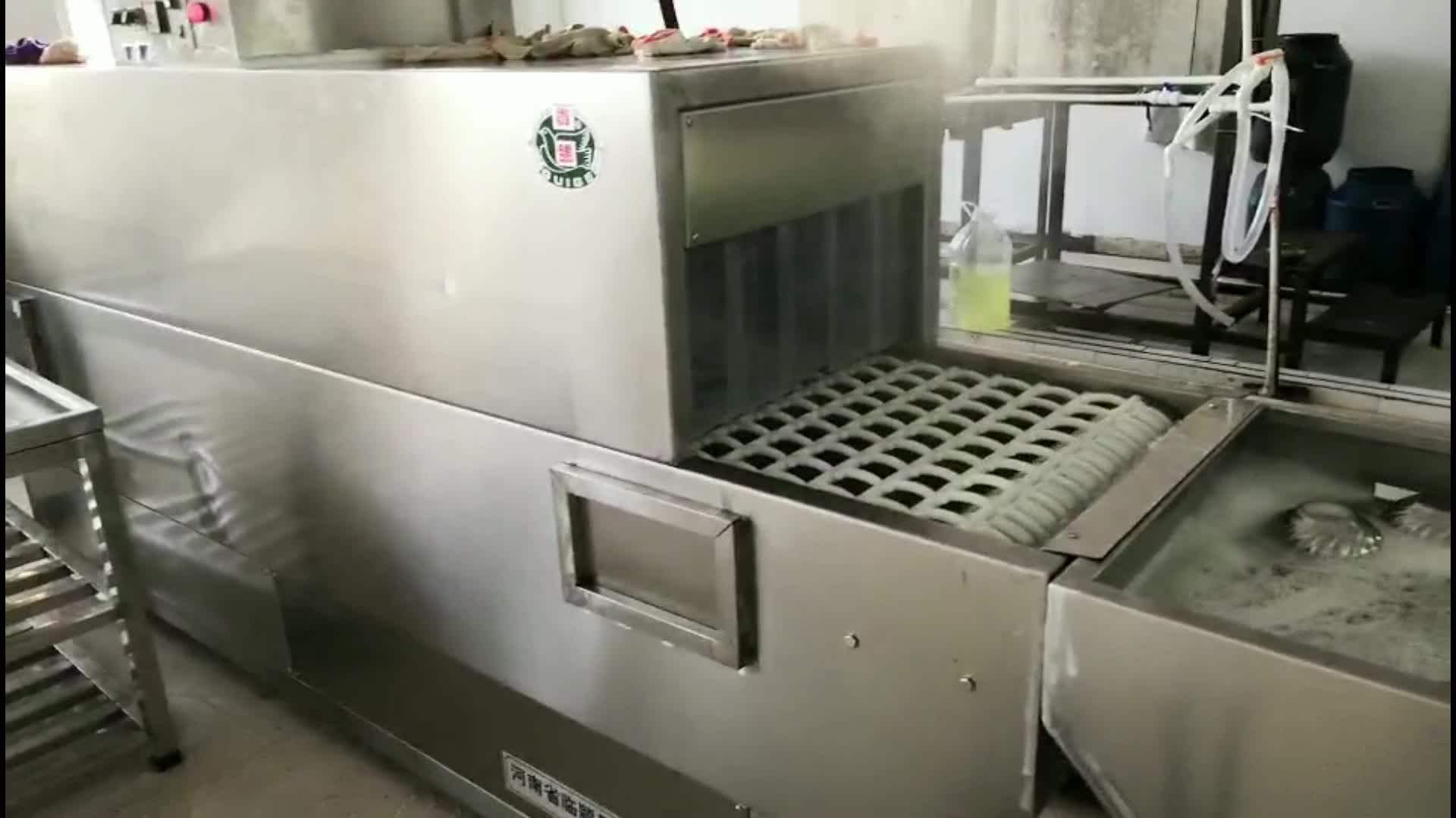 Fully Automatic Dish Washing Kitchen Appliances Hotel School Restaurant