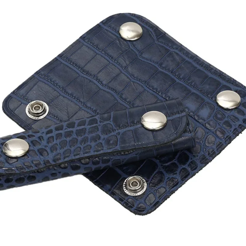 Cross-border Hot Sale Anti-Le Crocodile Pattern Leather Luggage Handle Removable Handle Leather Case Snap-on Anti-slip Protective Case