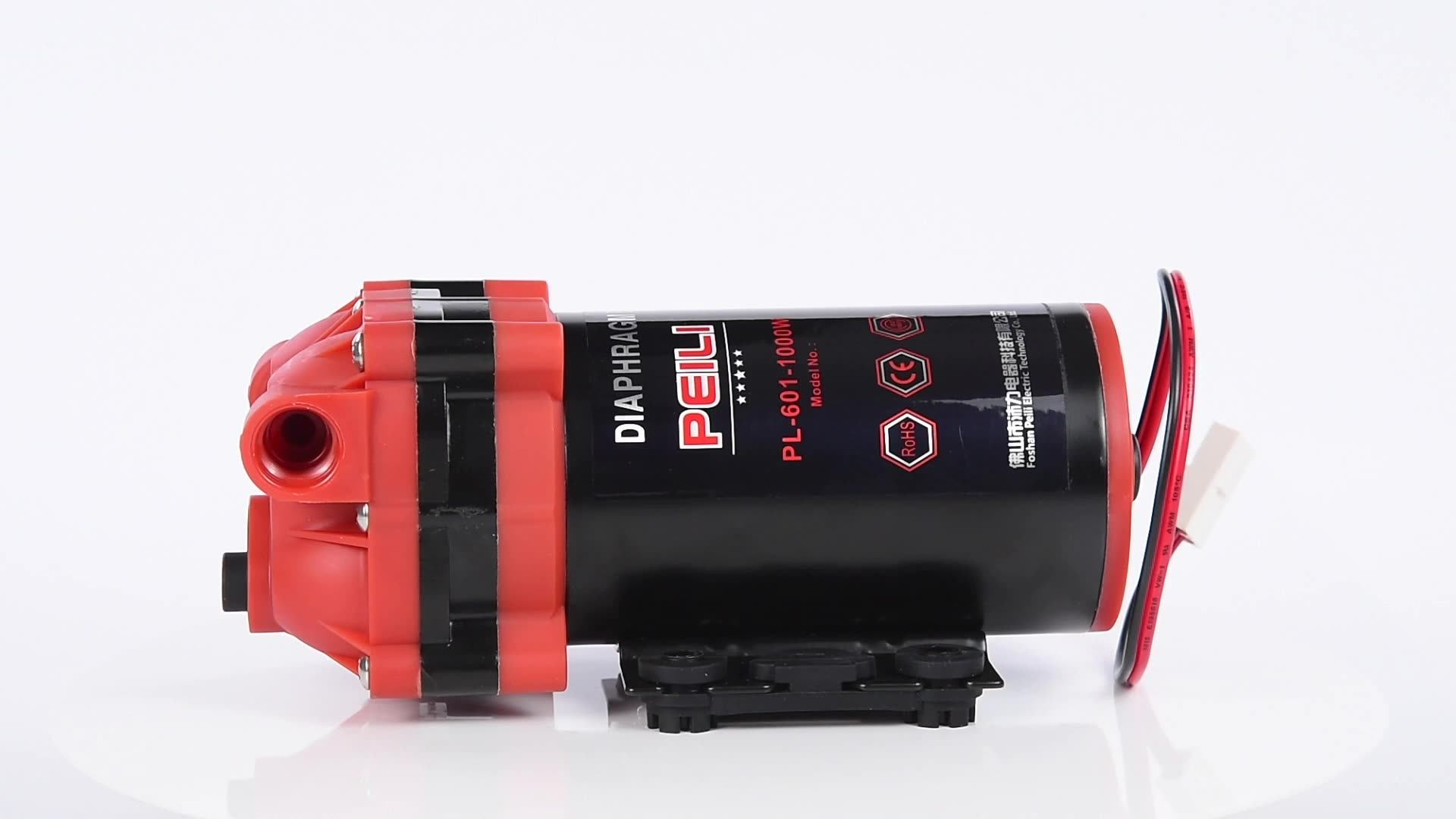 300GPD High strength 24V DC 4 Cavities Diaphragm Pump RO Water Purifier