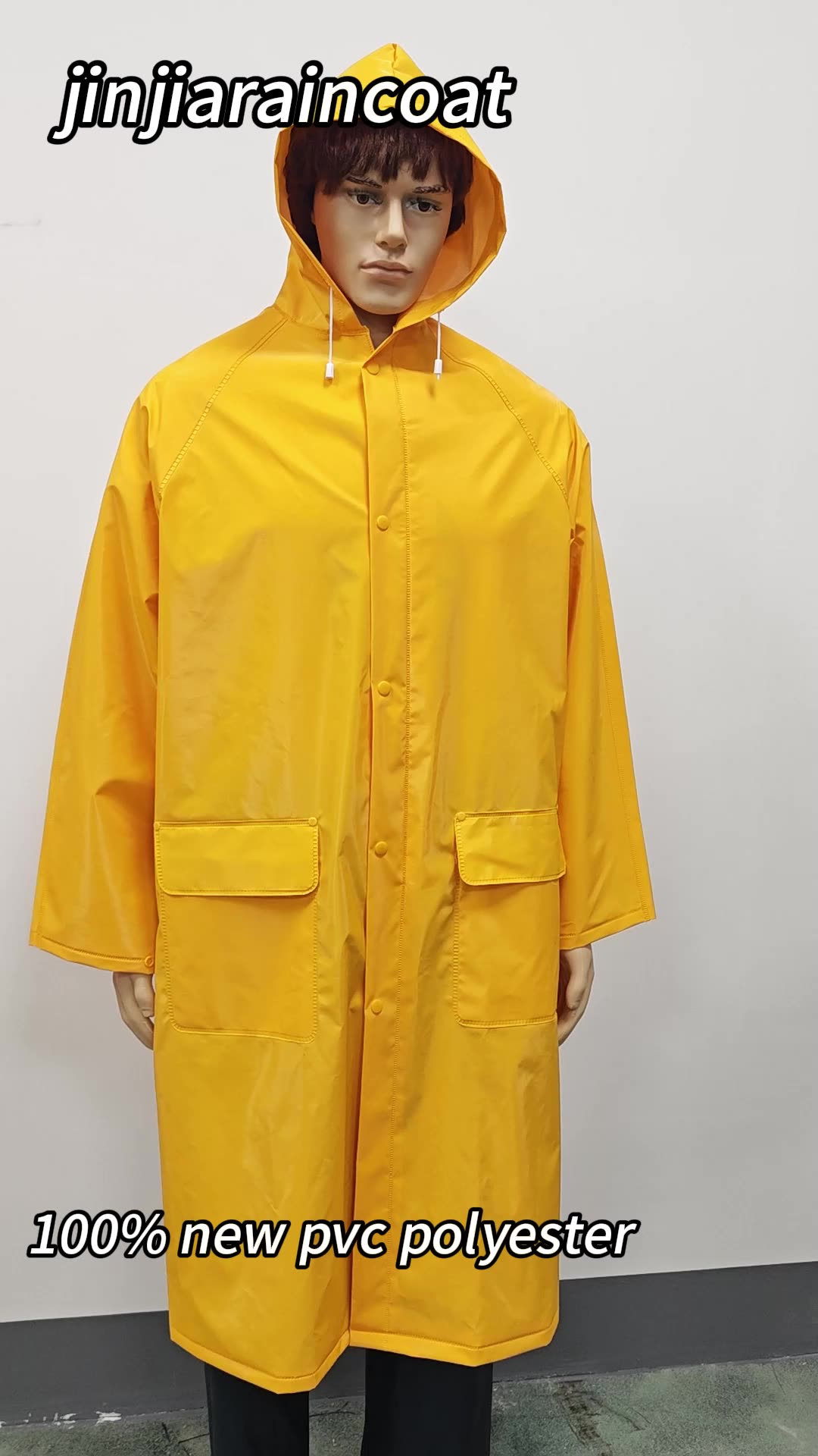 Waterproof Rain Coat 2024 Pvc Raincoat Waterproof Men's Breathable