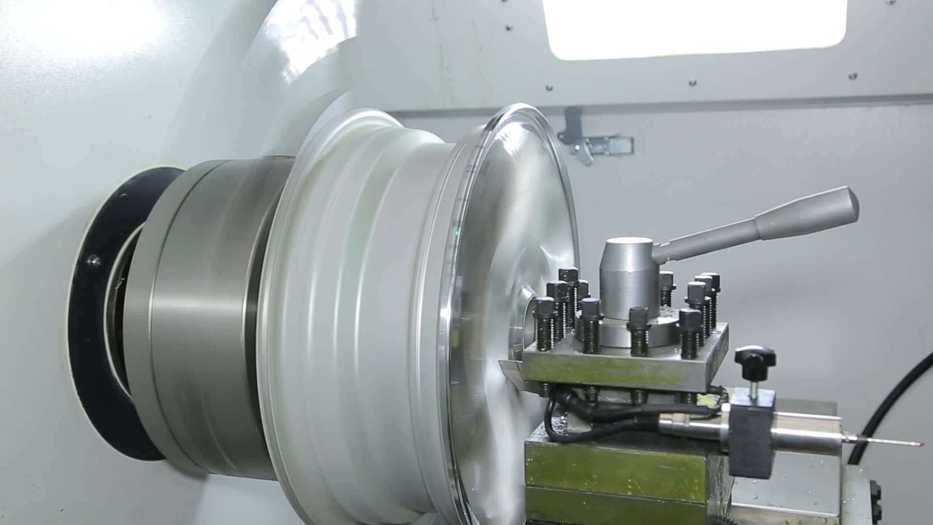 Alloy Wheel Refinish Equipment Rim Polishing Lathe With Rainbow Wheels Awr28hpc Buy Alloy