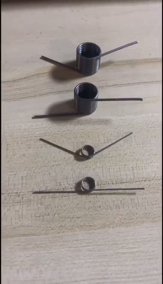 DHAEY Torsionsfedern 10 Stück - 0,6mm Drahtdurchmesser Für Verschiedene Anwendungen