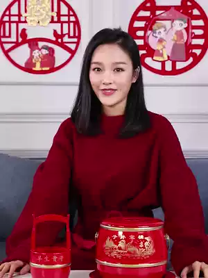 2021 Marriage toilet children Sun Bao single barrel Bakelite children's grandchildren bucket large children's wedding son bucket toilet