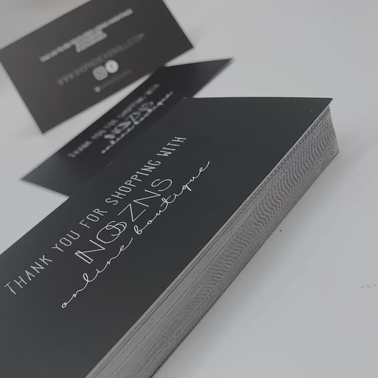 Custom High Quality Full Color Flyer Insert Card Printing For Amazon