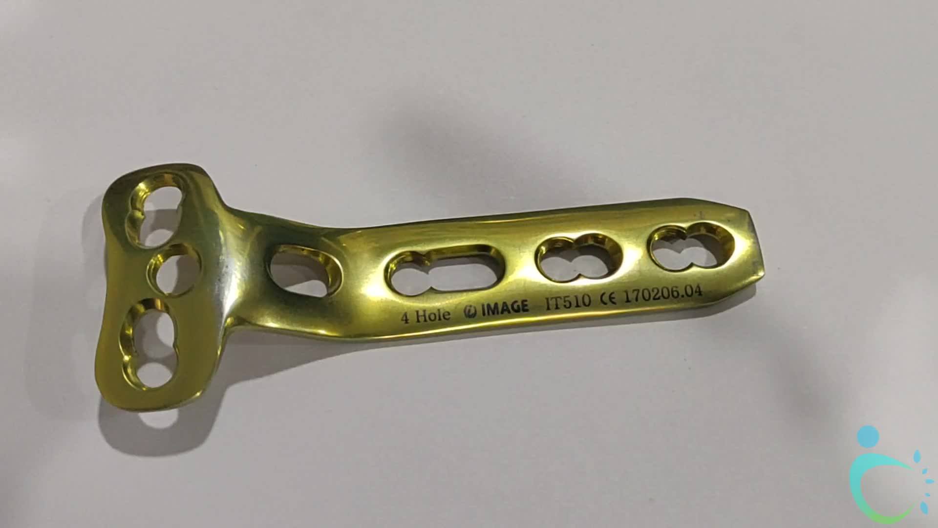 New Design T Type Combination Hole Locking Tibia Bone Fracture Buttress