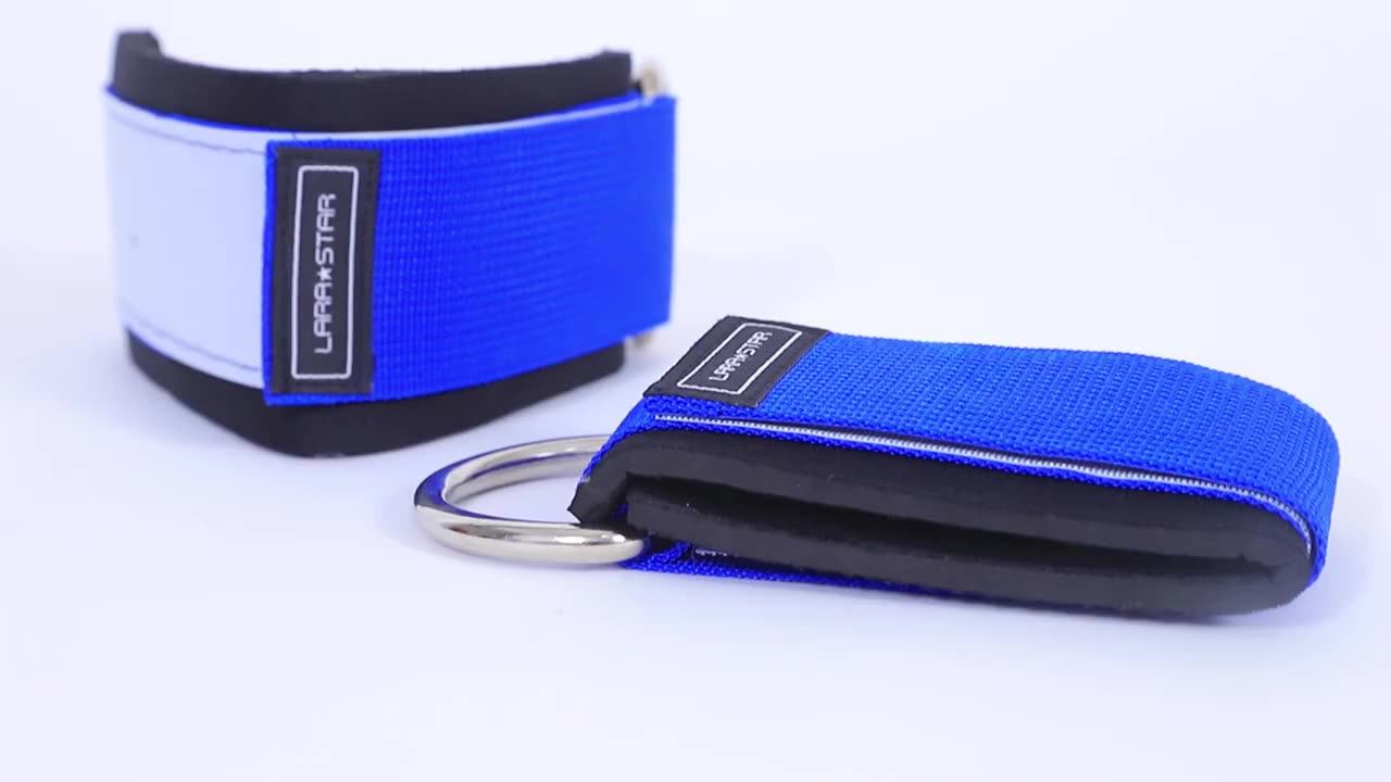 Kickback Ankle Straps For Cable Machines And Resistance Bands For Home