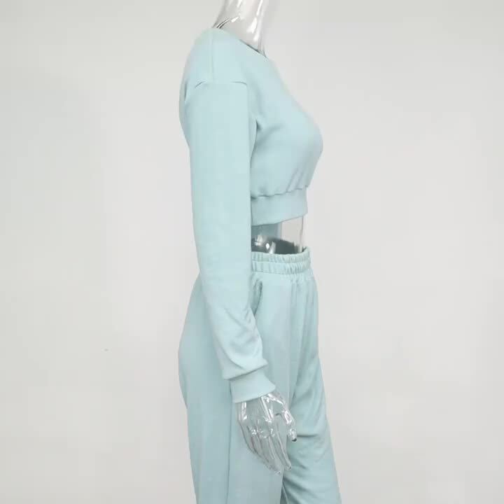 Ropa Deportiva De Algodón Acanalado Para Mujer,Conjunto De Dos Piezas Para  Correr,Sudadera,Chándal - Buy Ropa Deportiva Mujer En Blanco Ropa Deportiva  Pantalón Deportivo De Jogging Trajes Product on Alibaba.com