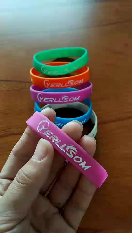 Wholesale 2023 Custom New Silicone For Women Silicone Bracelets Custom