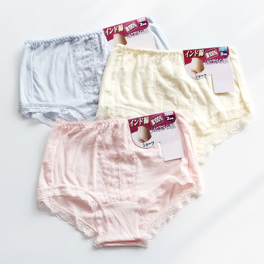 Đồ lót nữ chất liệu cotton màu trắng Đồ lót ren giữa cao cấp Quần lót nữ gợi cảm quần lót nam nữ đẹp
