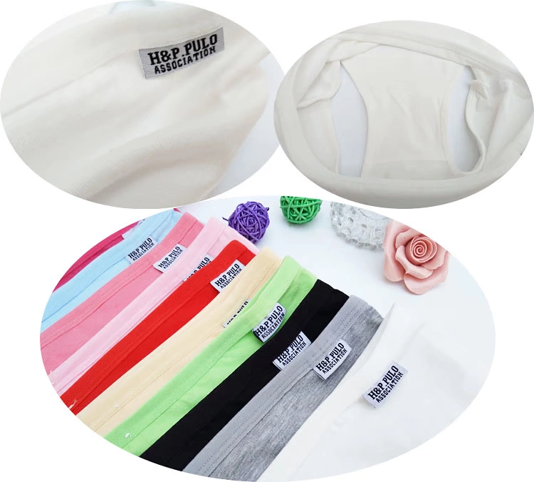 Miễn phí vận chuyển hộp quà tặng kích thước mã đồ lót phụ nữ cotton tinh khiết giữa eo quần sịp túi bông hông phụ nữ trắng, đen và xám kết hợp quần lót - Giống cái