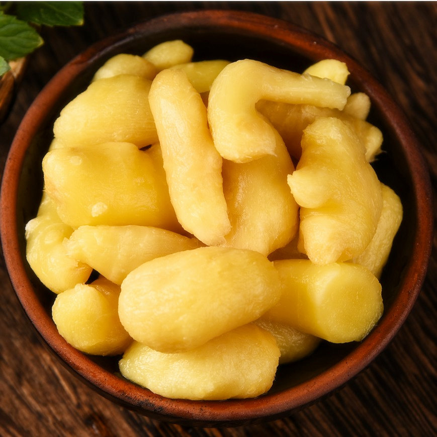 One Tiger Great Uncle Tender Ginger Bud White Ginger Sugar Vinegar Tender Ginger Vinegar Bubble Ginger Sprout Ginger Head Sauce Sauerkraut 200g * 5 Packs