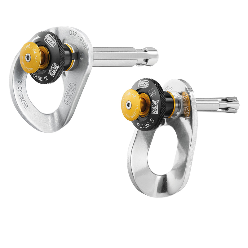 French Climbing Rope PETZL COEUR PULSE HCR P37S 8mm 12mm Detachable Anchor