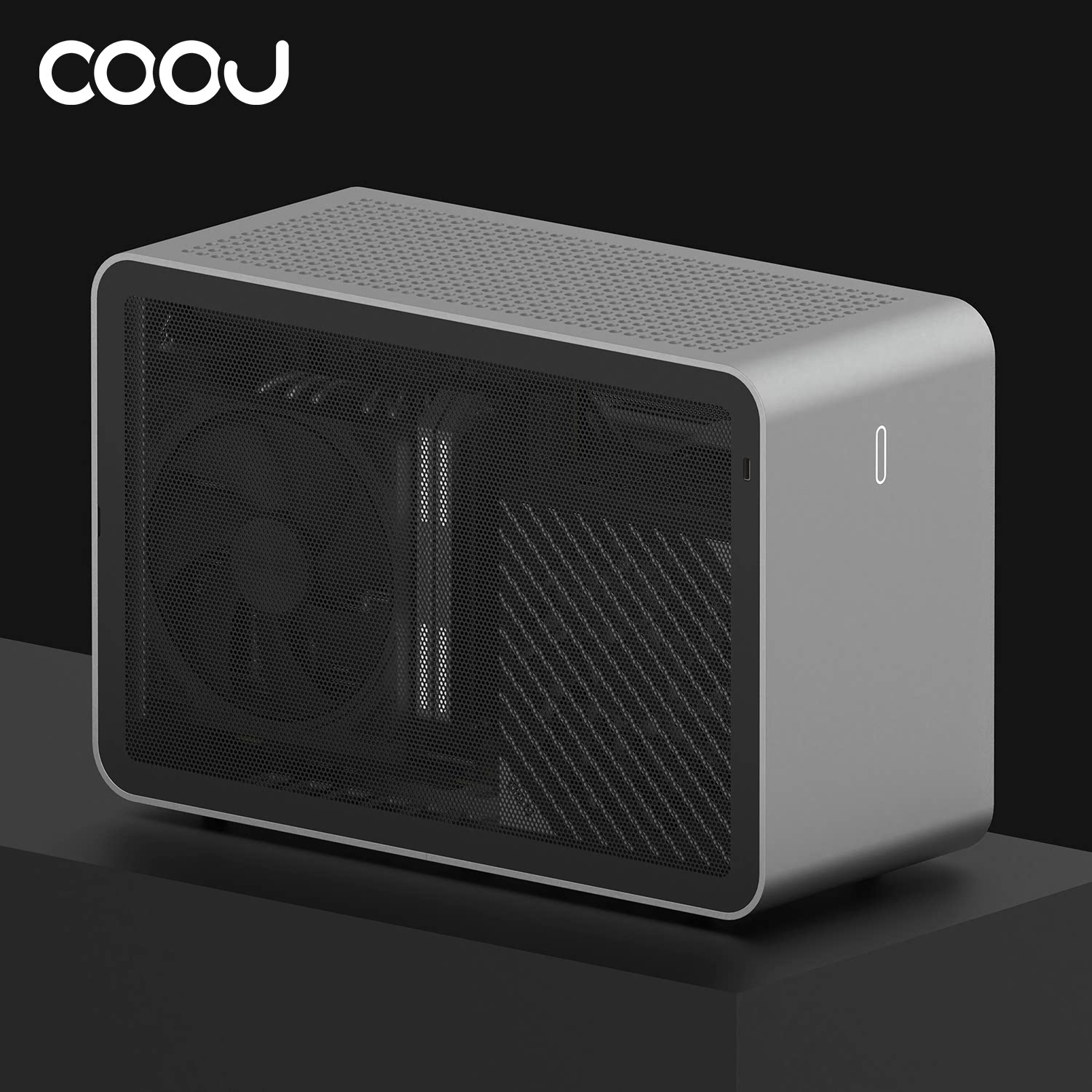 Cooj Sf3 Case Itx Portable Aluminum Alloy Cnc Desktop A4 Structure