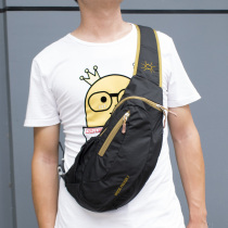 Fir mountain outdoor chest bag light leisure shoulder bag large capacity multi-function anti-splashing water riding shoulder bag