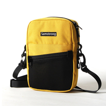 Outdoor ultra-light small satchel female vertical crossbody shoulder bag male travel mobile phone identification bag mountaineering bag Fir Mountain suit