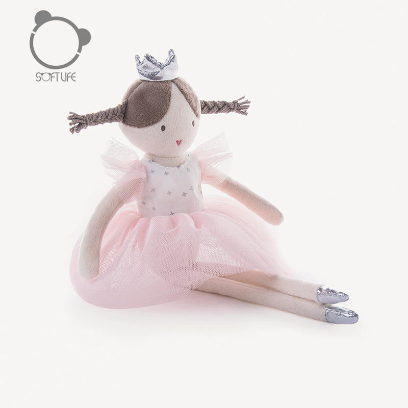Children Nordic Ins Ballet Princess Pink Teenage Girl Hearts Appeasement To Sleep Dolls Hands With Paparazzi Birthday Gifts