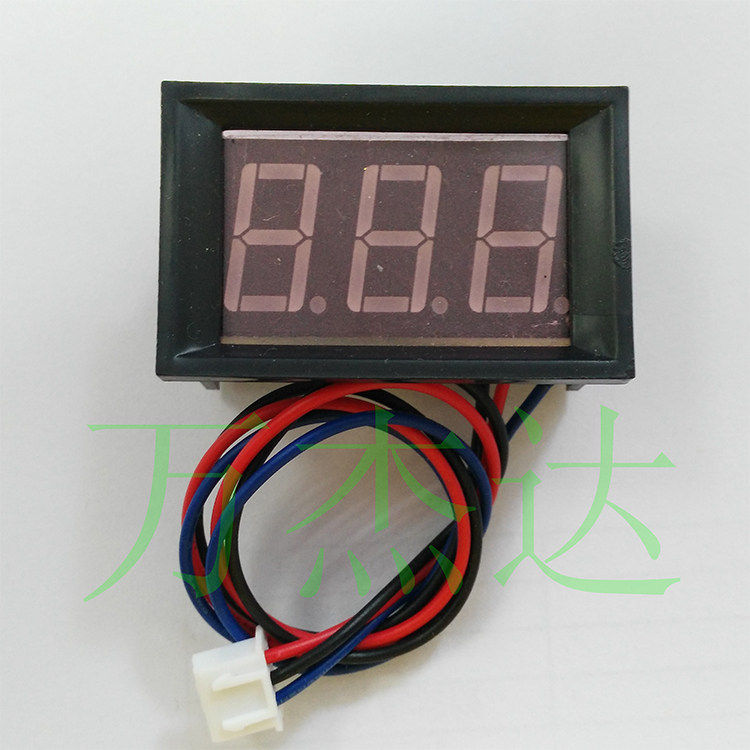 DC 12V power supply digital display universal frequency meter 0 56 inch measuring frequency range 0-999HZ