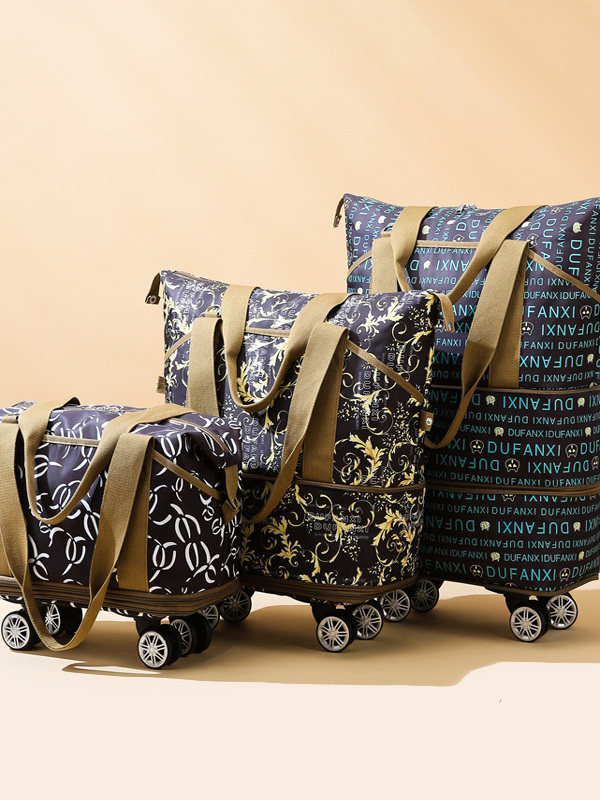 New Style Wheeled Bag, Large Capacity, Fashionable Student Portable Business Trip Travel Bag, Trolley Luggage Bag, Maternity Bag