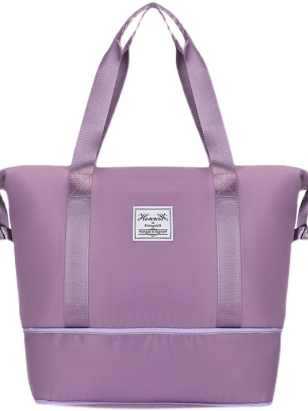 Lightweight Travel Bag, Women's Fashionable Large-Capacity Yoga Fitness Bag, Portable Waterproof Luggage Bag, Short-Distance Storage Bag