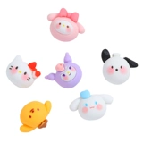 Мультяшный кремовый чехол для телефона, набор материалов ручной работы, барсетка, аксессуар для волос с аксессуарами, «сделай сам»