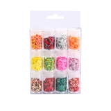 Кремовая глина, чехол для телефона, набор материалов, барсетка, накладные ногти с аксессуарами для маникюра, «сделай сам»