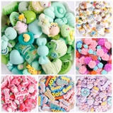 Мультяшный кремовый аксессуар ручной работы, чехол для телефона, заколка для волос, шпильки для волос, аксессуары, «сделай сам»