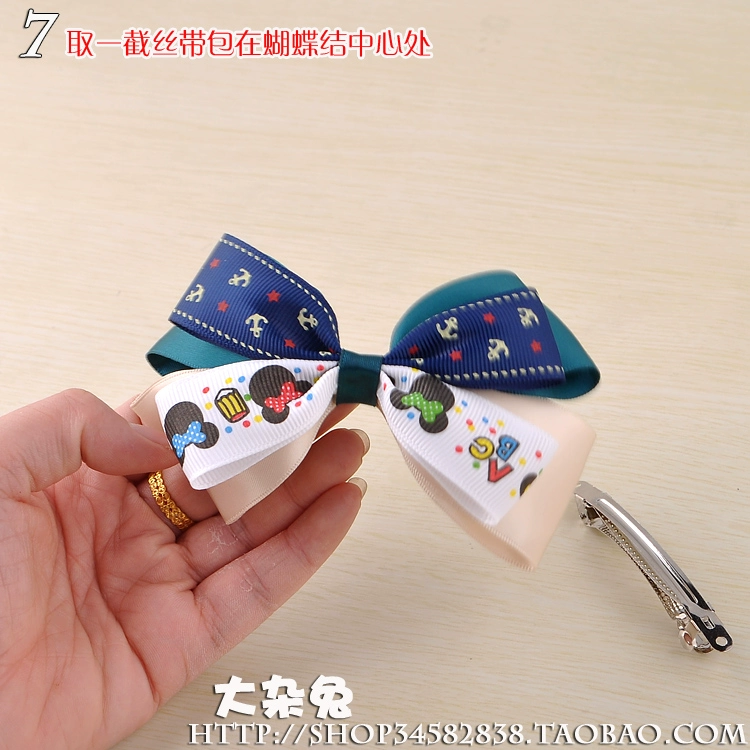 Bản gốc CLIP PARIS chính hãng Kẹp hai mảnh Hàn Quốc Phụ kiện kẹp tóc Handmade DIY phụ kiện tóc - Phụ kiện tóc