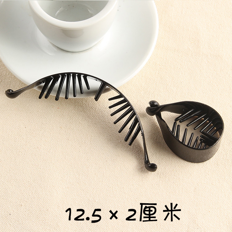 Tự làm clip nhỏ chuối đuôi ngựa chuck công cụ tóc hướng dẫn sử dụng phụ kiện tóc phụ kiện vật liệu xoắn kẹp kẹp dọc kẹp tóc set kẹp tóc cho bé gái