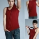 Áo vest nam modal cotton thể thao vượt rào lớn cộng với phân bón XL mỡ bụng mỡ 佬 56X