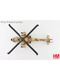 Hm Collector 1/72 Hh1217 Ah-64E Apache Helicopter Qatar Air Force Alloy Finished Model