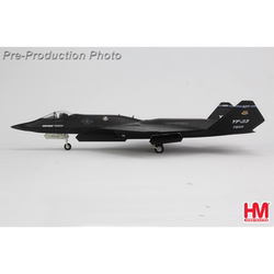 Hm Collector 1/72 Ha2851 U.S. Air Force Yf-23 Stealth Fighter Black Phantom Fifth Generation Aircraft Model