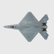Collector Ha2850 1/72 U.S. Air Force Yf-23 Stealth Fighter Gray Ghost Fifth-Generation Aircraft Model