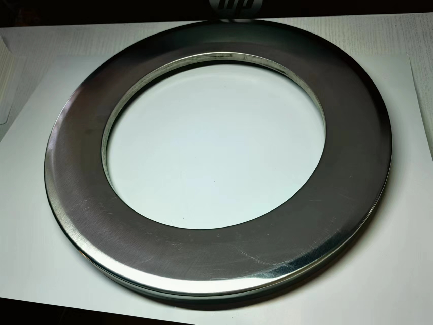 Stainless steel trash cans lid accessories shake cover straight smoking half opening 25 30 38 48cm round