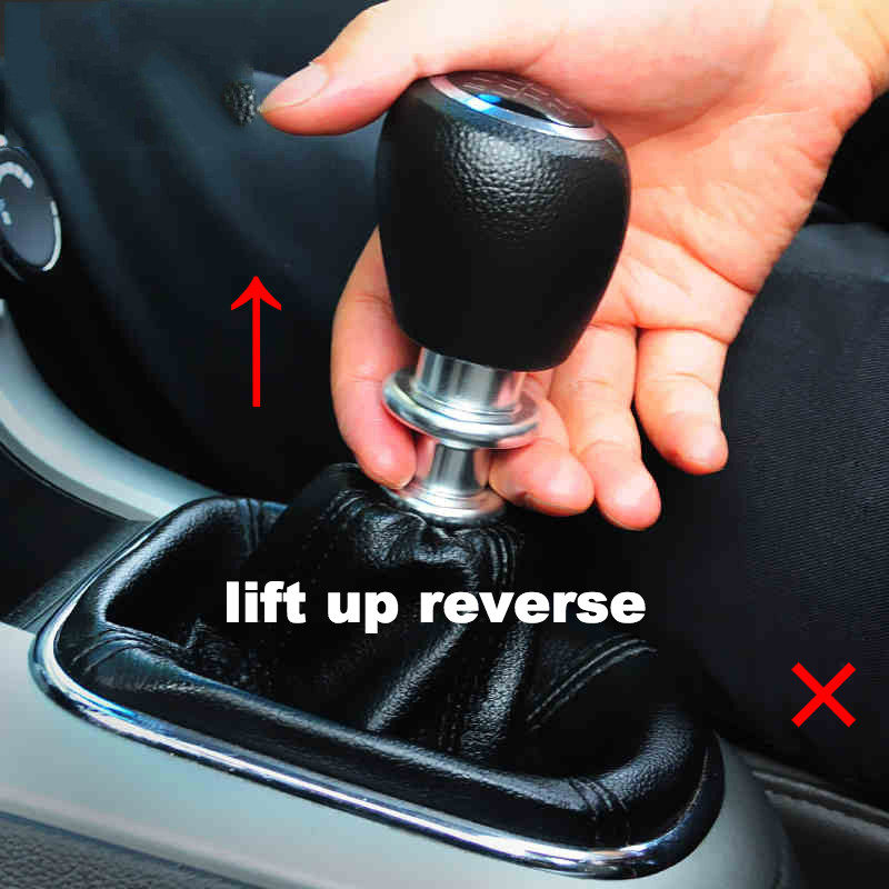 Manual 5 Speed Universal Gear Stick Shift Knob Red Racing JDM Aluminum