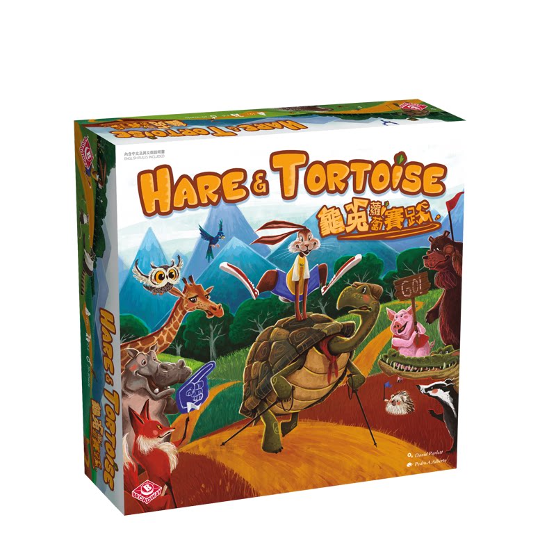 (Bulygames) Tortoise and Rabbit Carrot Race Parent-child Children's Logical Thinking Chinese Genuine Board Game