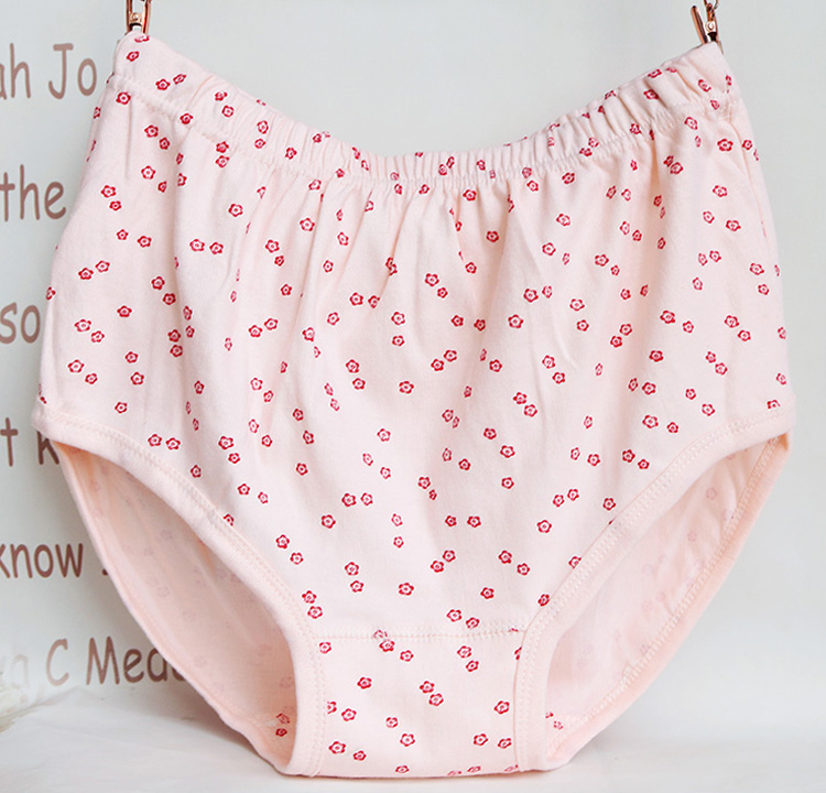 Người trung niên và người già đồ lót cotton quần lót của phụ nữ cộng với phân bón XL quần short eo cao chất béo quần cotton lỏng đồ lót cao cấp