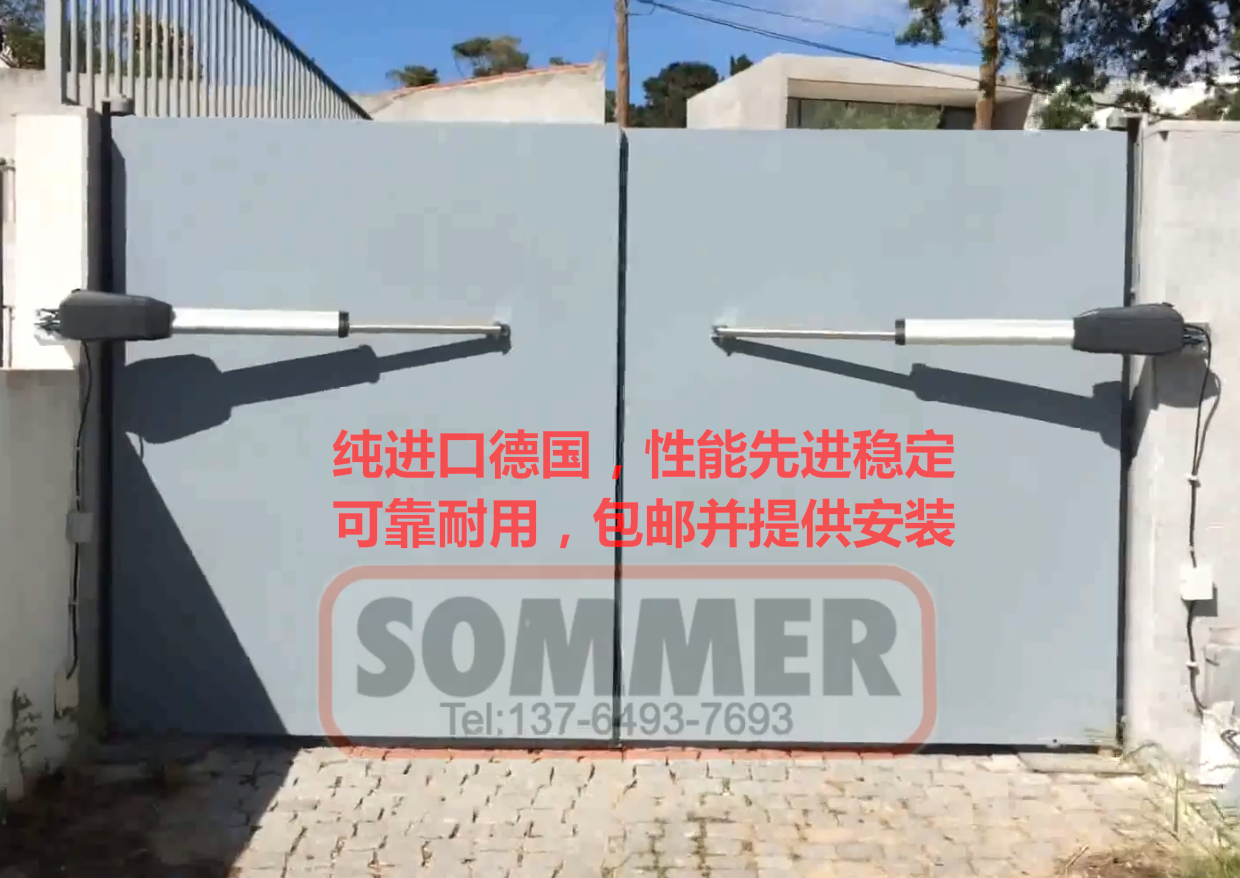 Imported German Somma SOMMER Translational Door Iron Art Door Flat Open Door Opener Patio Door Motor Reliable Durable